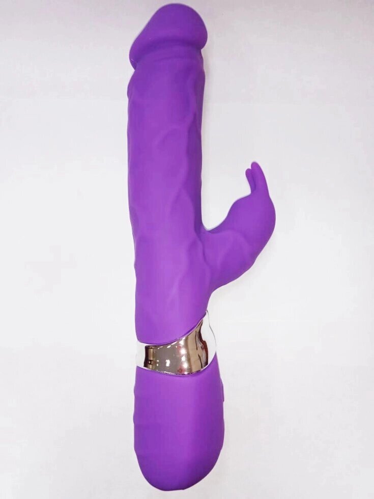 Вибратор-кролик G-spot rabbit vibrator фиолетовый от компании Секс шоп "More Amore" - фото 1