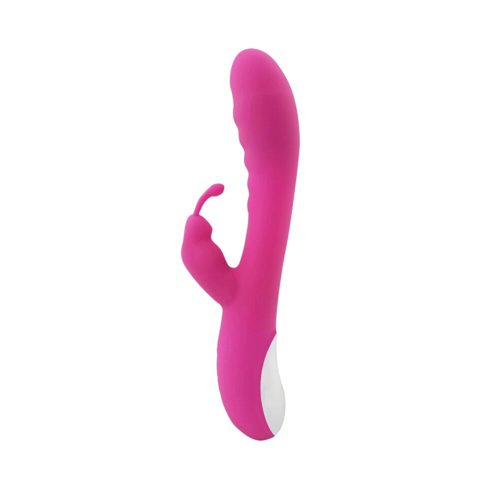 Вибратор с клиторальным стимулятором Lealso Rabbit vibrator (розовый) от компании Секс шоп "More Amore" - фото 1