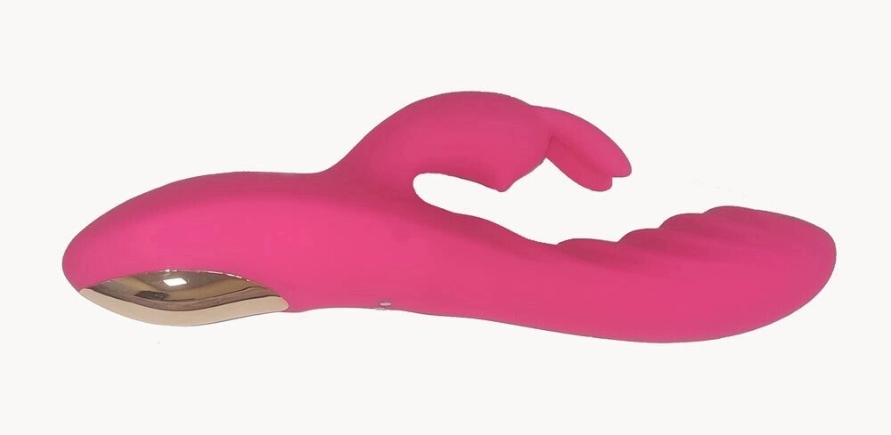 Вибратор с клиторальным стимулятором Prolinx розовый от компании Секс шоп "More Amore" - фото 1