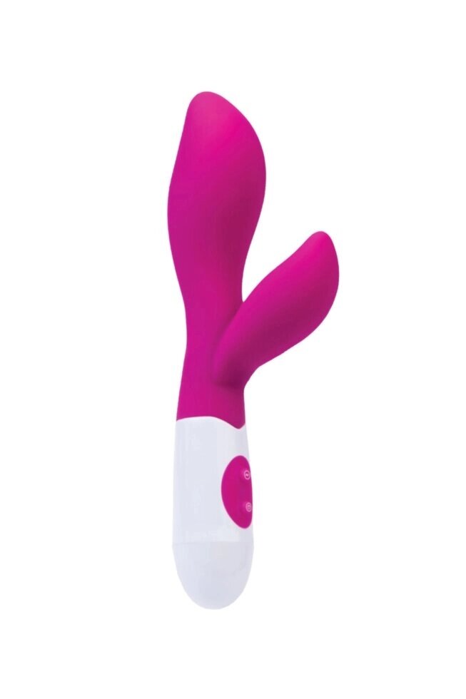 Вибратор с клиторальным стимулятором TOYFA A-Toys Lilu (силиконовый, розовый, 20 см) от компании Секс шоп "More Amore" - фото 1