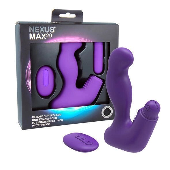 Вибро-массажер простаты NEXUS MAX 20 фиолетовый от компании Секс шоп "More Amore" - фото 1