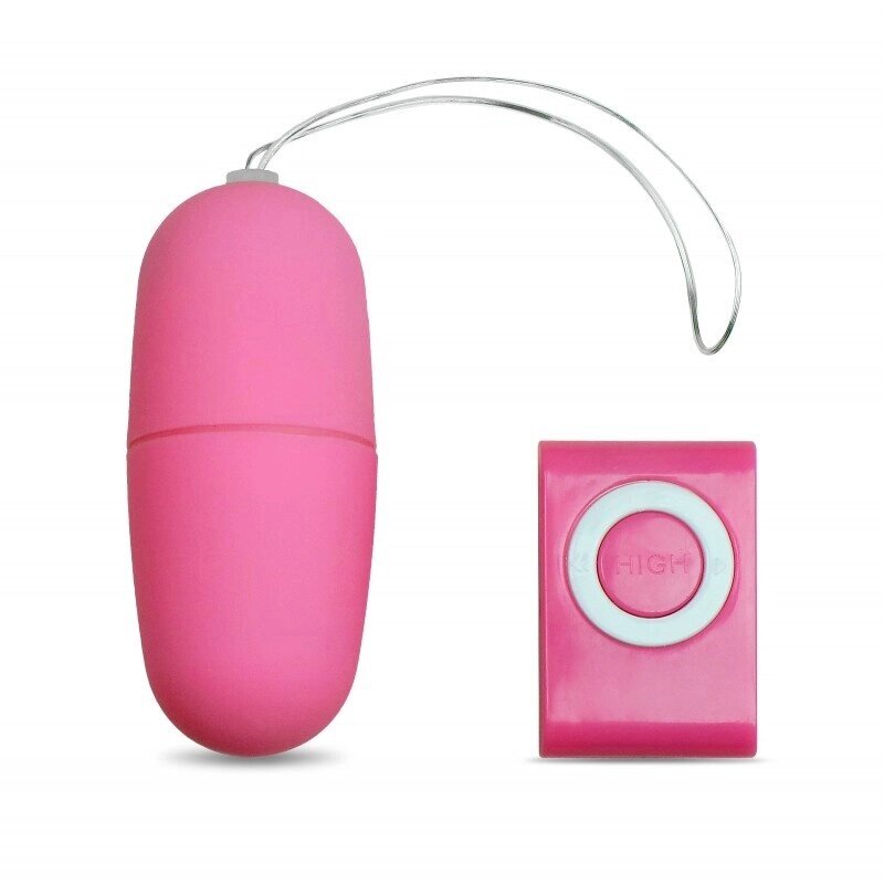 Виброяйцо с пультом управления розовое Джага-Джага от компании Секс шоп "More Amore" - фото 1
