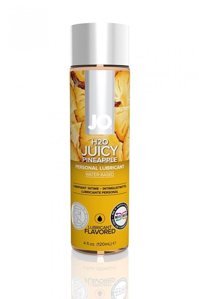 Вкусовой лубрикант "Ананас" / JO Flavored Juicy Pineapple 4oz - 120 мл. от компании Секс шоп "More Amore" - фото 1