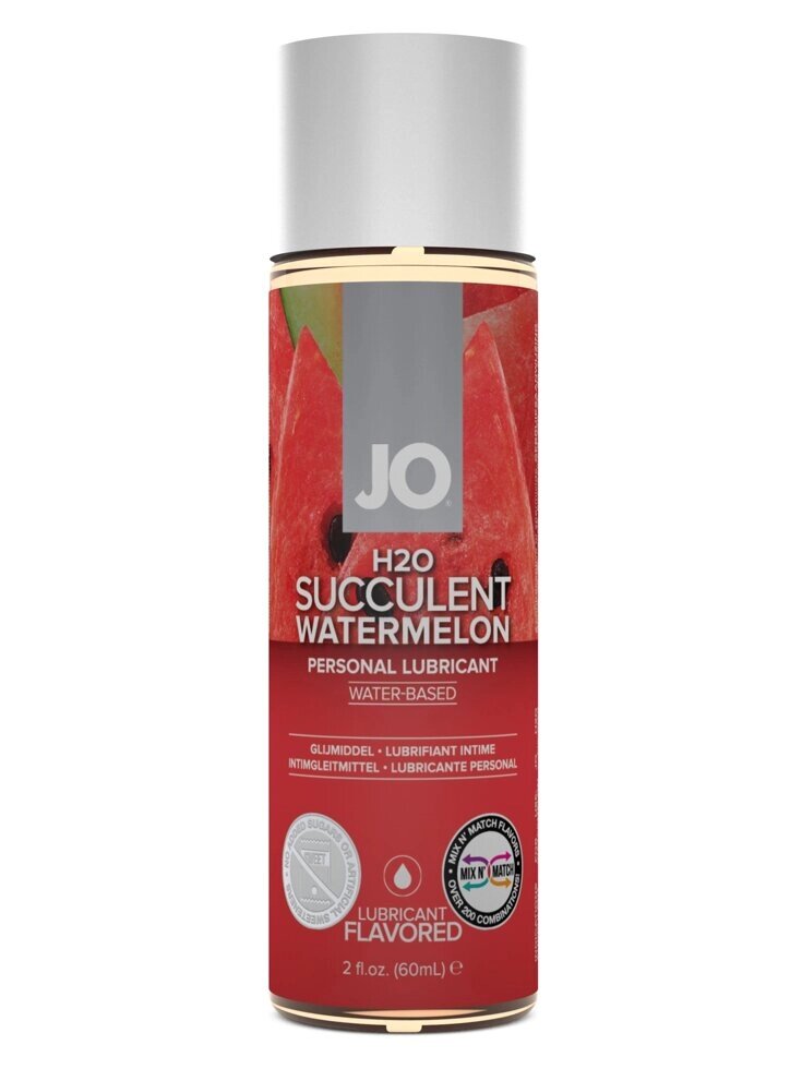 Вкусовой лубрикант "Арбуз" / JO Flavored Watermelon 1oz - 60 мл. от компании Секс шоп "More Amore" - фото 1