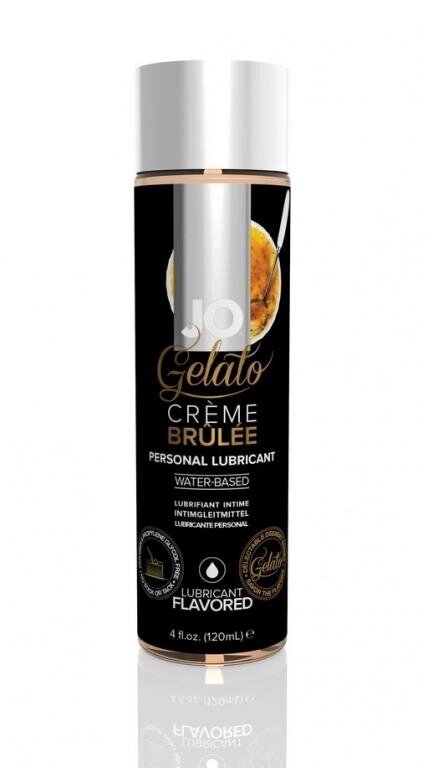Вкусовой лубрикант "Крем-брюле" / Gelato Creme Brulee 4oz - 120 мл. от компании Секс шоп "More Amore" - фото 1