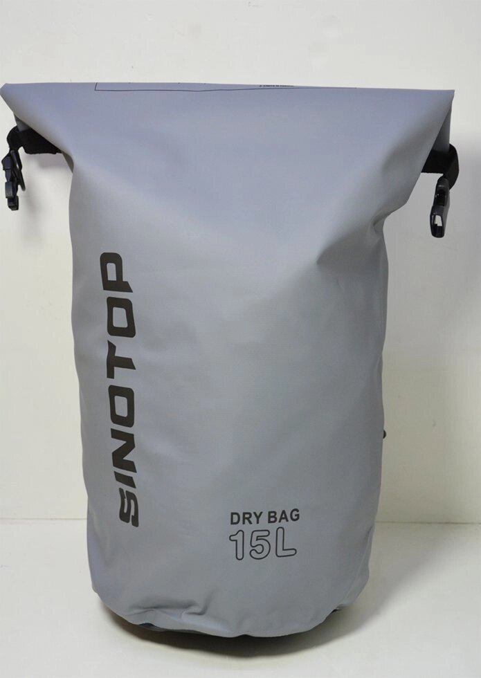 Водонепроницаемый рюкзак Sinotop Dry Bag 15L. (Серый) от компании Секс шоп "More Amore" - фото 1