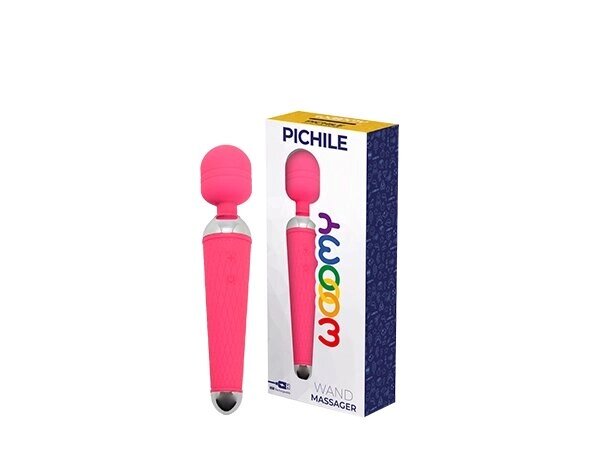 Wand массажер Pichile от WOOOMY розовый от компании Секс шоп "More Amore" - фото 1