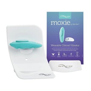 WE-VIBE Клиторальный вибратор Moxie голубой