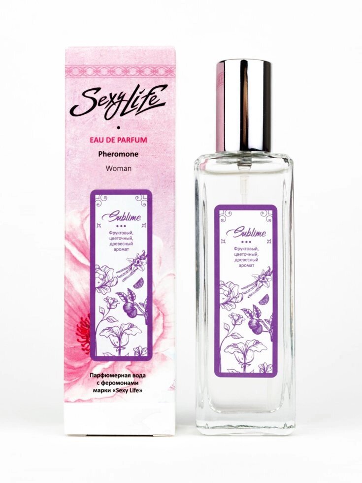 Женская парфюмерная вода с феромонами SEXY LIFE SUBLIME (30 мл) от компании Секс шоп "More Amore" - фото 1
