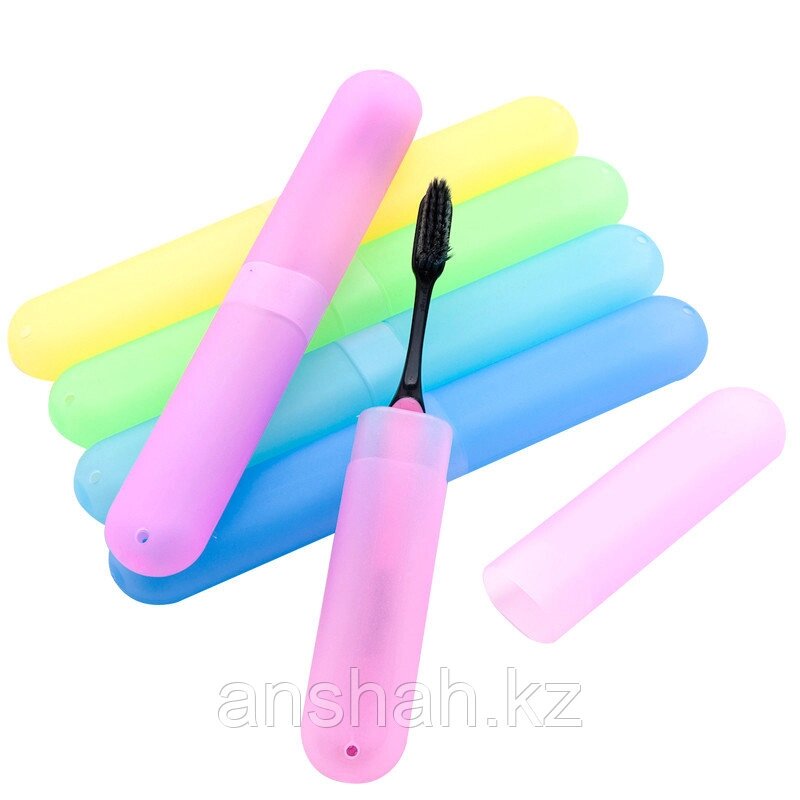 Футляр для зубной щетки, разные цвета от компании ИП Оптовая компания Anshah - фото 1