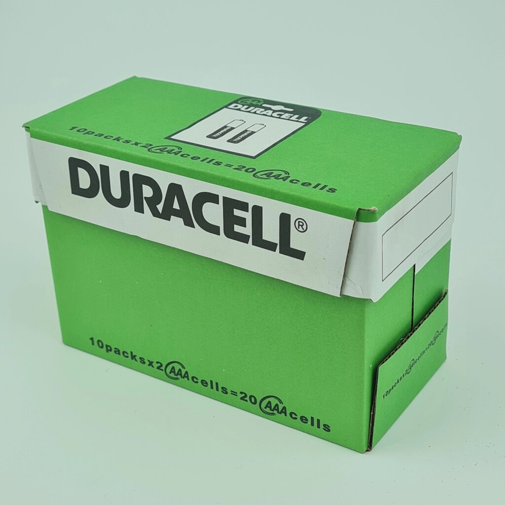 Мизинчиковые батарейки "Duracell" ААА, на блистере 2 шт от компании ИП Оптовая компания Anshah - фото 1