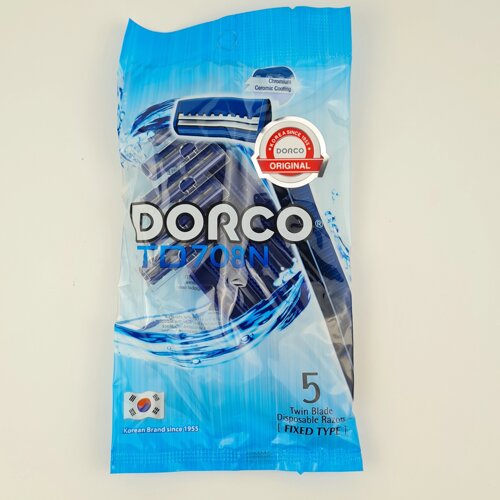 Одноразовые станки "Dorco", 5 шт