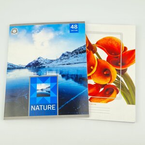 Тетрадь в клетку, формат А-5, 48 листов, цветная обложка в Алматы от компании ИП Оптовая компания Anshah