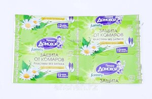 Пластины от комаров Family "Домовой", экстракт ромашки в Алматы от компании ИП Оптовая компания Anshah