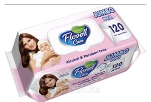 Влажные салфетки "Flovell Care" "Euromix" 120 шт