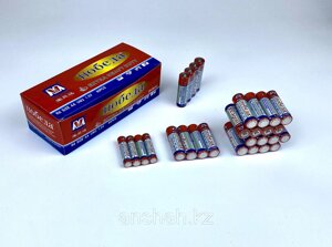 Батарейки "Победа" АА, пальчиковые в Алматы от компании ИП Оптовая компания Anshah