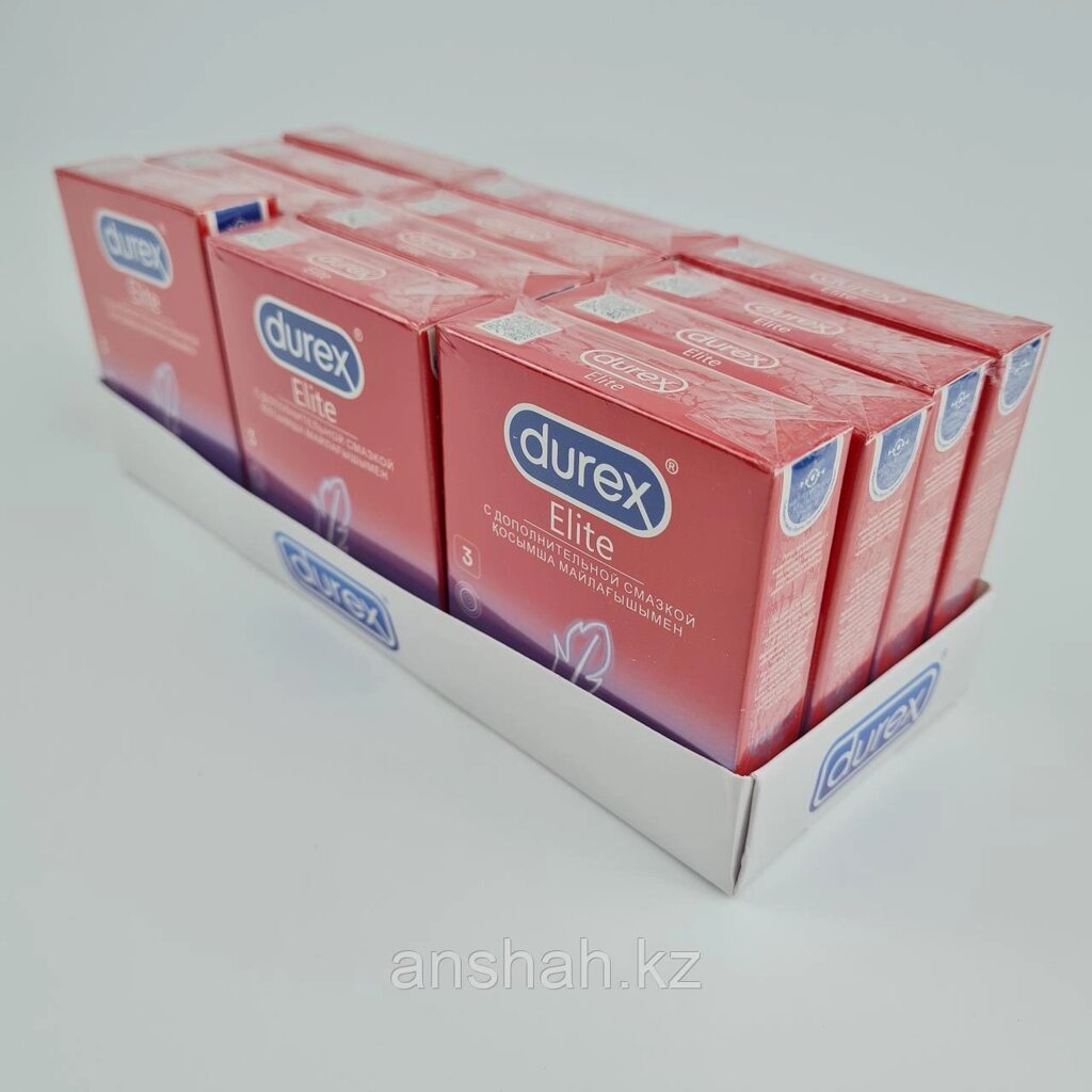 Презервативы "Durex", с дополнительной смазкой, 3 шт в пачке от компании ИП Оптовая компания Anshah - фото 1