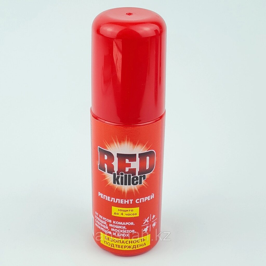 Спрей "Red Killer", для уничтожения комаров от компании ИП Оптовая компания Anshah - фото 1