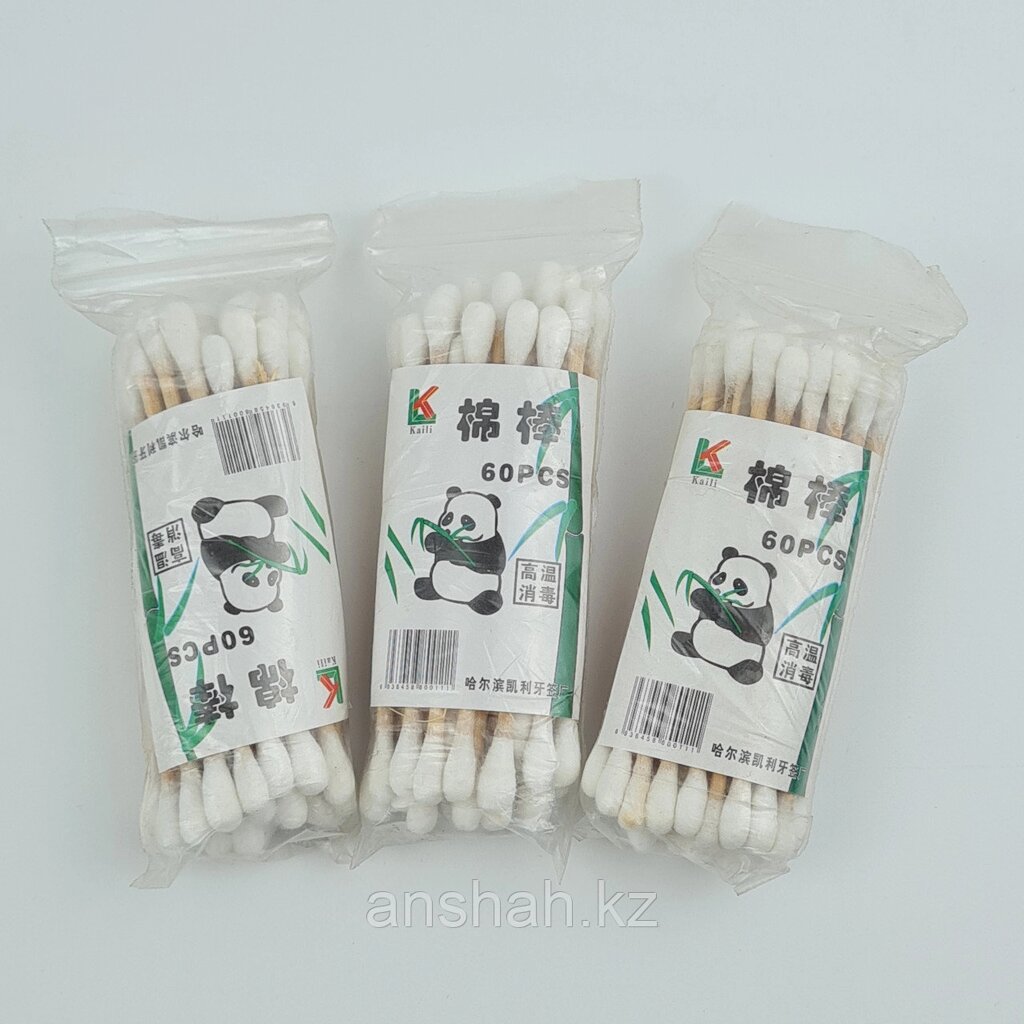 Ватные палочки "Панда" от компании ИП Оптовая компания Anshah - фото 1