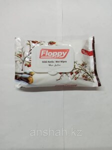 Влажные салфетки Floppy 70 шт с крышкой (24 шт)