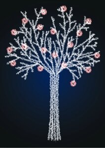 Световое дерево 4 метра - SP 12-1