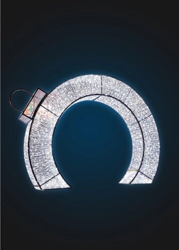 Светящаяся арка Кольцо - 3D GR 27