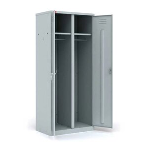 Двухсекционный металлический шкаф для одежды ШРМ-АК-800