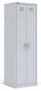 Двухсекционный металлический шкаф ШРМ-АК