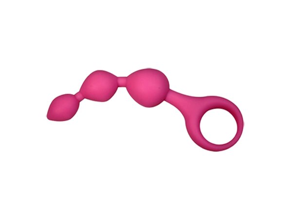 Анальная цепочка Triball розовая от Alive от компании Оптовая компания "Sex Opt" - фото 1