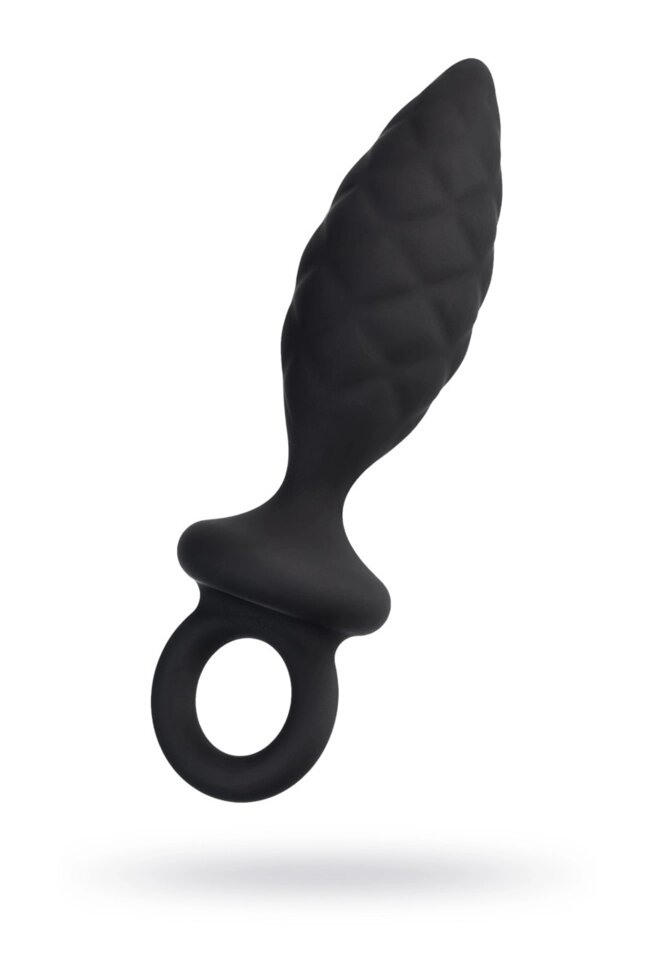 Анальная пробка Erotist Strob черная (11,7 см) от компании Оптовая компания "Sex Opt" - фото 1