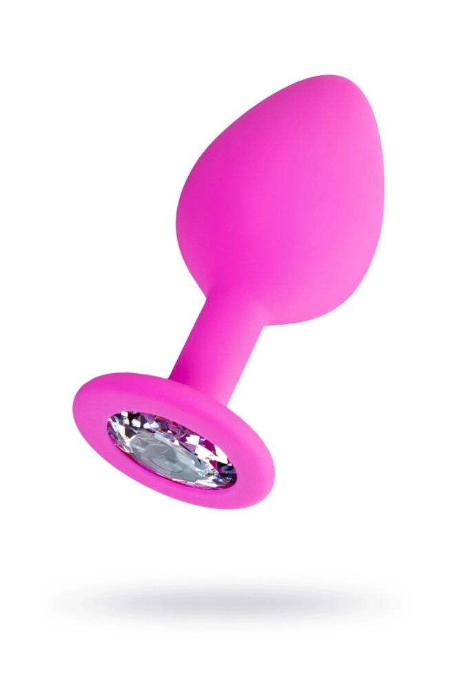 Анальная втулка ToDo by Toyfa Brilliant розовая (8 см * 3 см) от компании Оптовая компания "Sex Opt" - фото 1