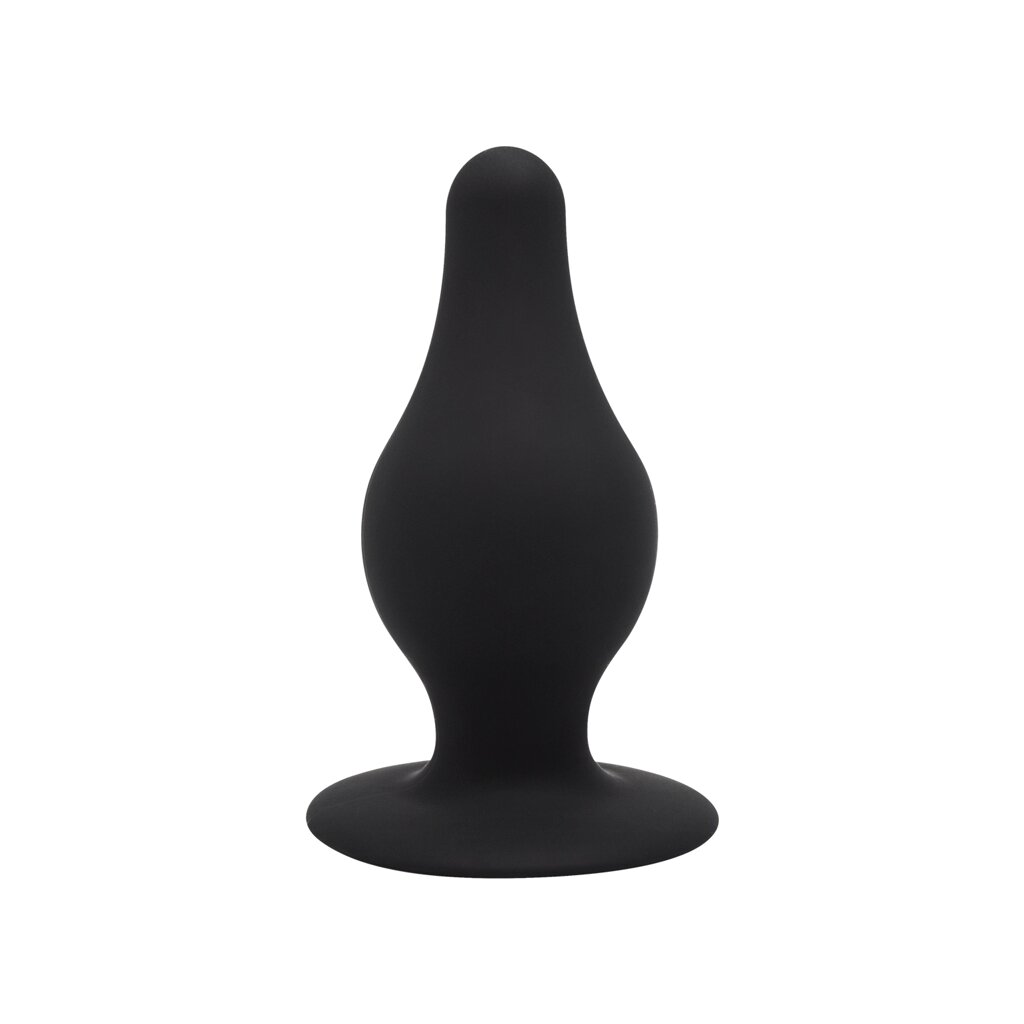 Анальный плаг черный  MODEL 2 от SILEXD (S: 7,2*3 см.) от компании Оптовая компания "Sex Opt" - фото 1