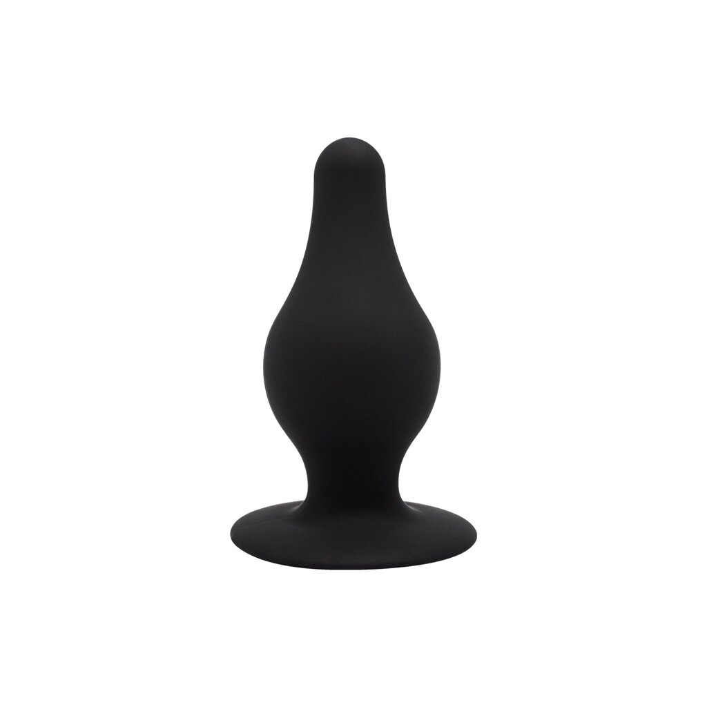 Анальный плаг черный MODEL 2 от SILEXD (XS: 6,4*2,5 см.) от компании Оптовая компания "Sex Opt" - фото 1