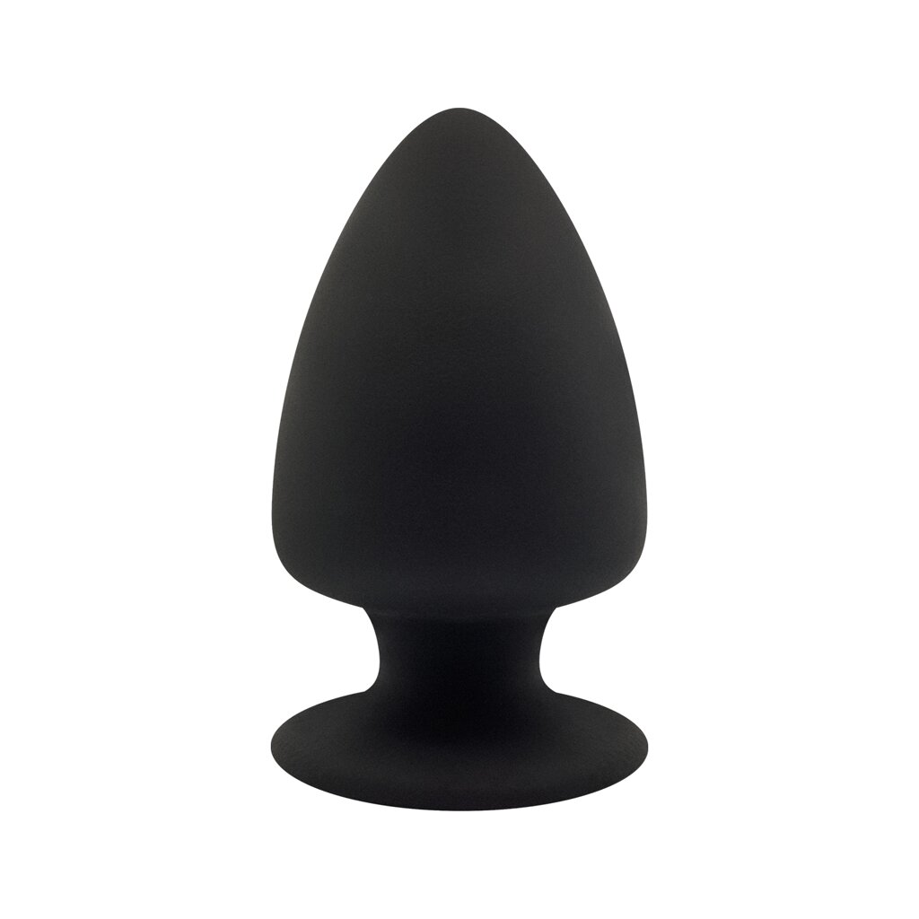 Анальный плаг Model 1 черный от SILEXD (M: 11* 6,2 см.) от компании Оптовая компания "Sex Opt" - фото 1