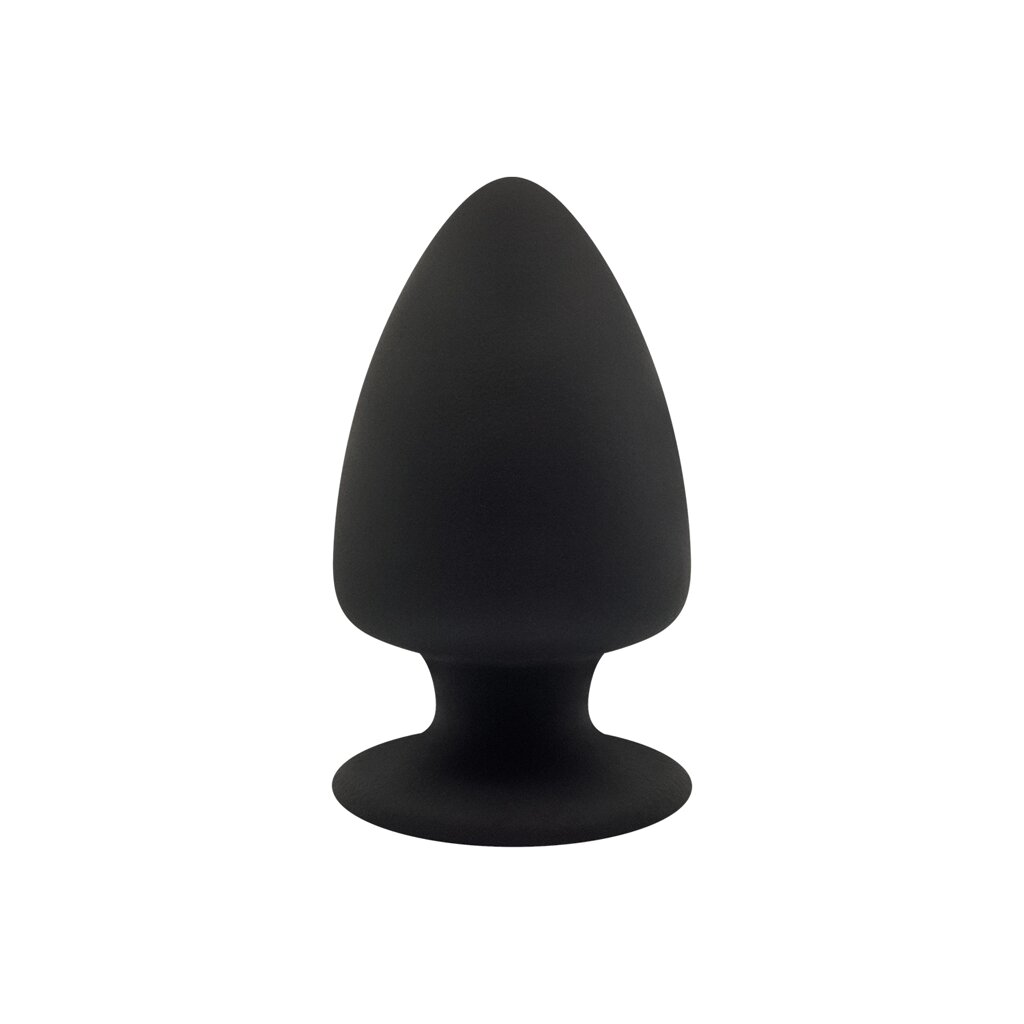 Анальный плаг Model 1 черный от SILEXD (S: 9* 5,2 см.) от компании Оптовая компания "Sex Opt" - фото 1