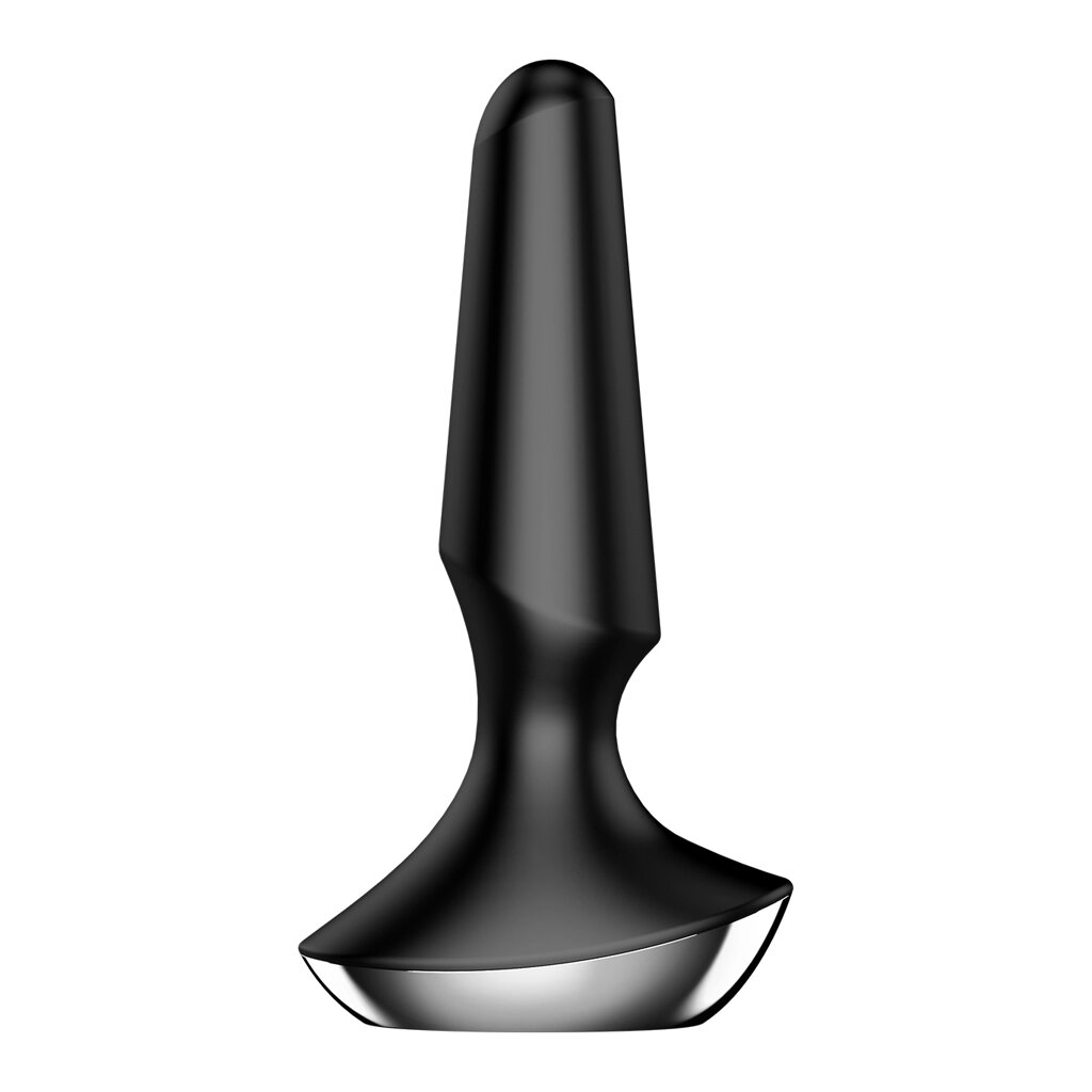 Анальный плаг с вибрацией Satisfyer Plug-ilicious 2 черный от компании Оптовая компания "Sex Opt" - фото 1
