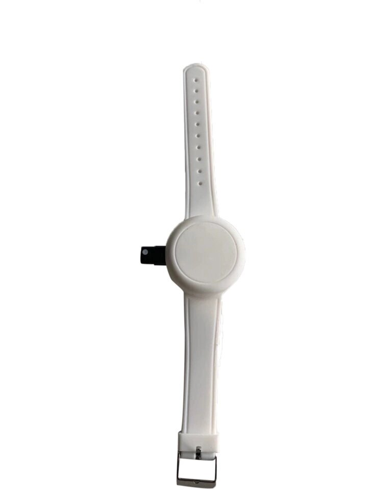 Антисептический браслет для рук - белый от компании Оптовая компания "Sex Opt" - фото 1