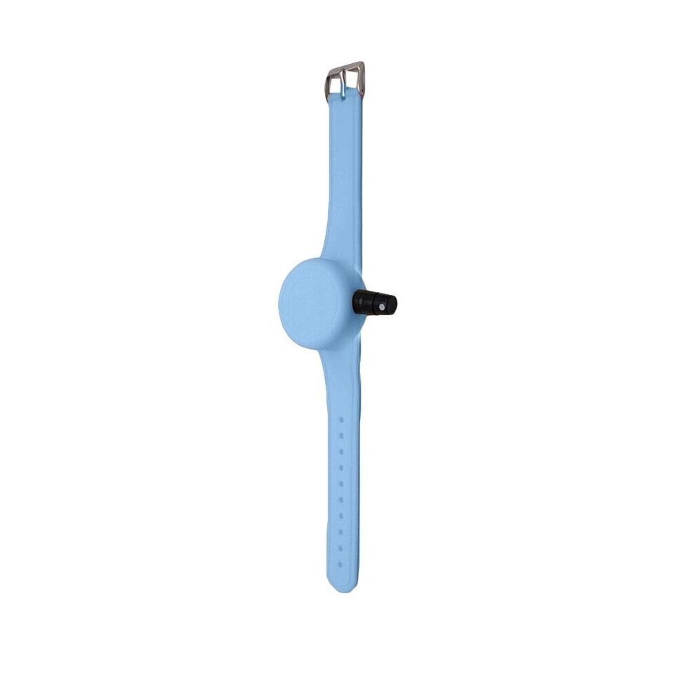Антисептический браслет для рук - голубой от компании Оптовая компания "Sex Opt" - фото 1