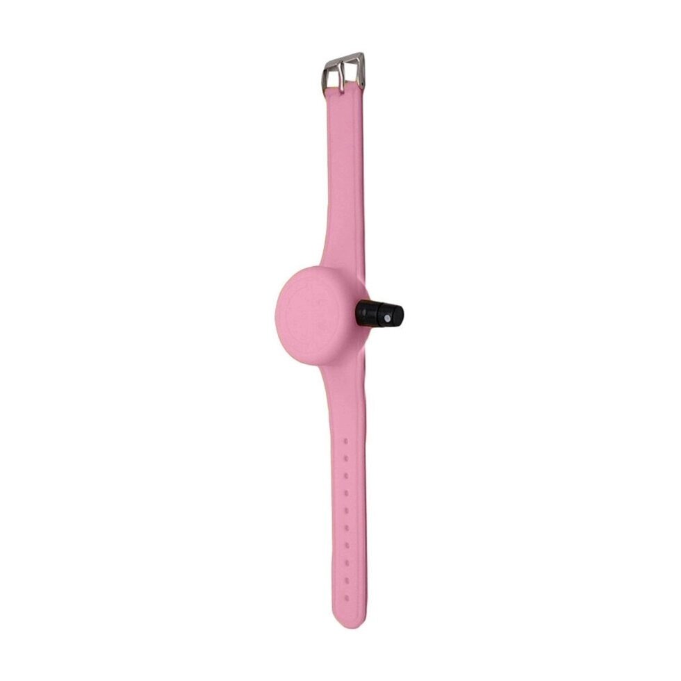 Антисептический браслет для рук - розовый от компании Оптовая компания "Sex Opt" - фото 1