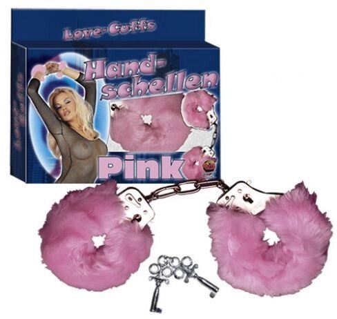 BDSM Наручники Hand schellen pink от компании Оптовая компания "Sex Opt" - фото 1