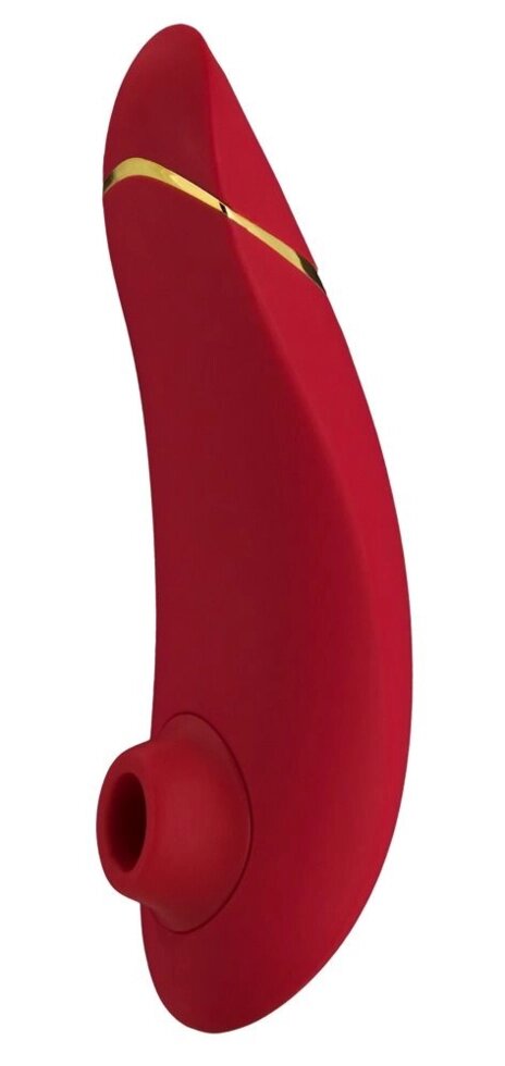 Бесконтактный клиторальный стимулятор Womanizer Premium 2 бордовый от компании Оптовая компания "Sex Opt" - фото 1