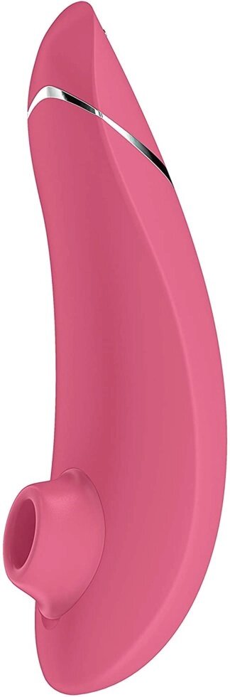 Бесконтактный клиторальный стимулятор Womanizer Premium розовый от компании Оптовая компания "Sex Opt" - фото 1