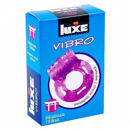 Эрекционное кольцо - Бешеная гейша (Luxe) от компании Оптовая компания "Sex Opt" - фото 1