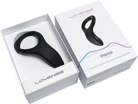 Эрекционное кольцо Diamo Lovense от компании Оптовая компания "Sex Opt" - фото 1