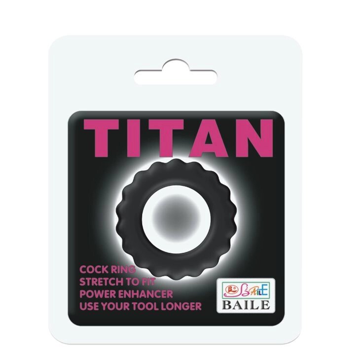 Эрекционное кольцо "TITAN" от компании Оптовая компания "Sex Opt" - фото 1