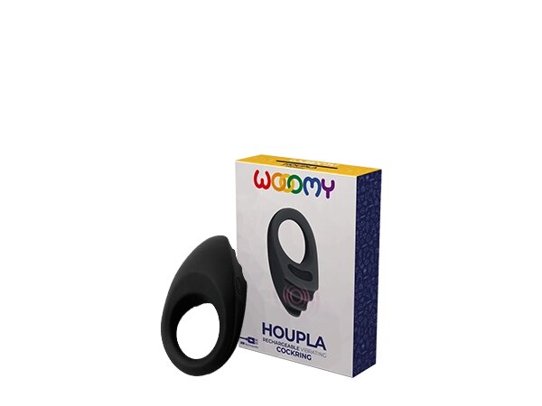 Эрекционное виброкольцо Houpla от WOOOMY (7,5 * 2 см.) от компании Оптовая компания "Sex Opt" - фото 1
