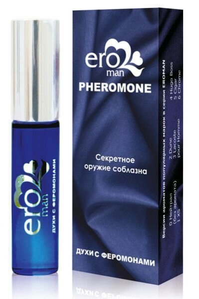 EROMAN № 6 аромат CHROME 8 мл от компании Оптовая компания "Sex Opt" - фото 1