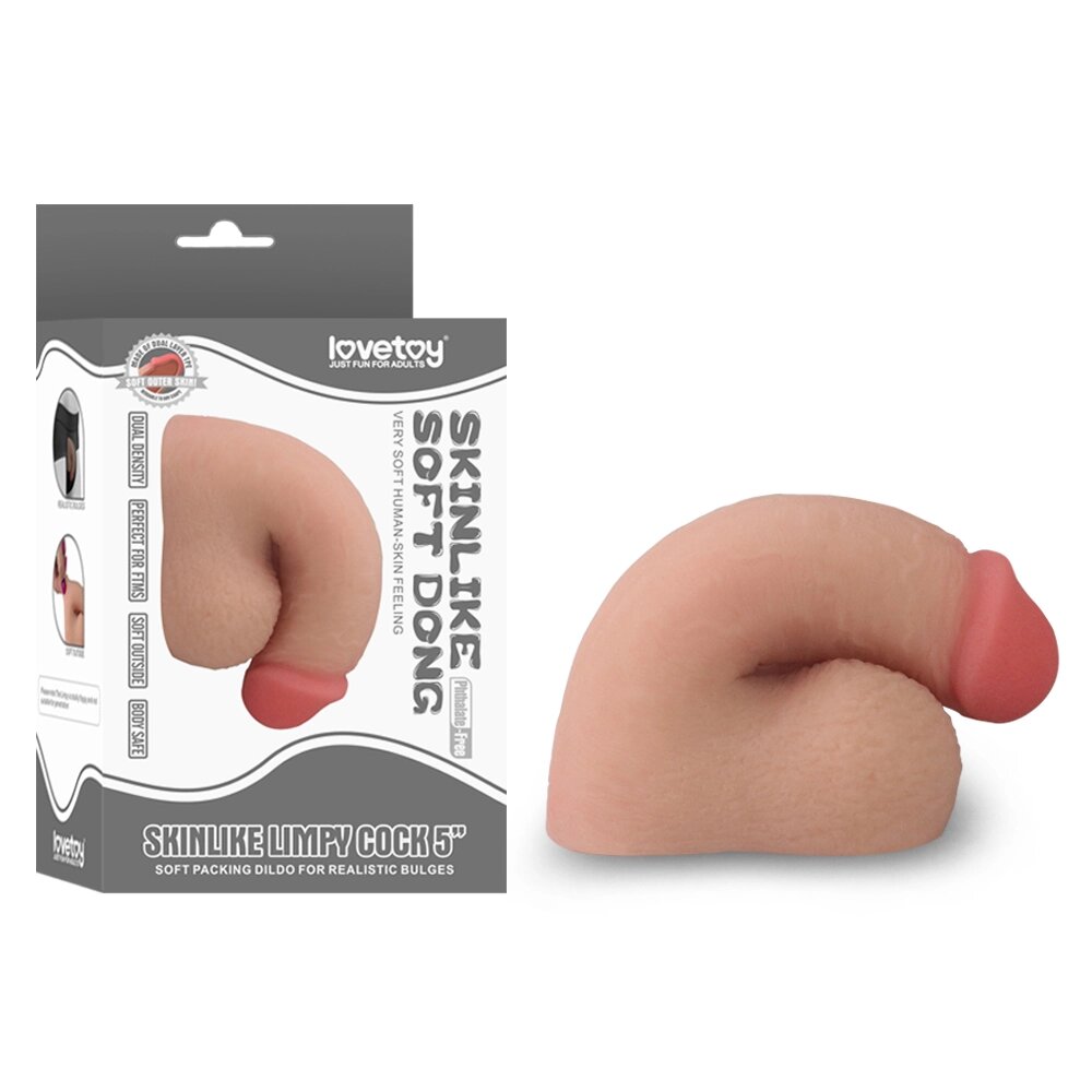Фаллоимитатор для ношения Skinlike Limpy Cock (12,7 см.) от компании Оптовая компания "Sex Opt" - фото 1
