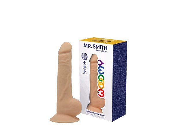 Фаллоимитатор реалистичный Mr. Smith от WOOOMY (17,5 * 3,5 см.) от компании Оптовая компания "Sex Opt" - фото 1