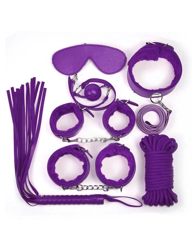 Фетиш набор SM Sexy Bondage Purple от компании Оптовая компания "Sex Opt" - фото 1
